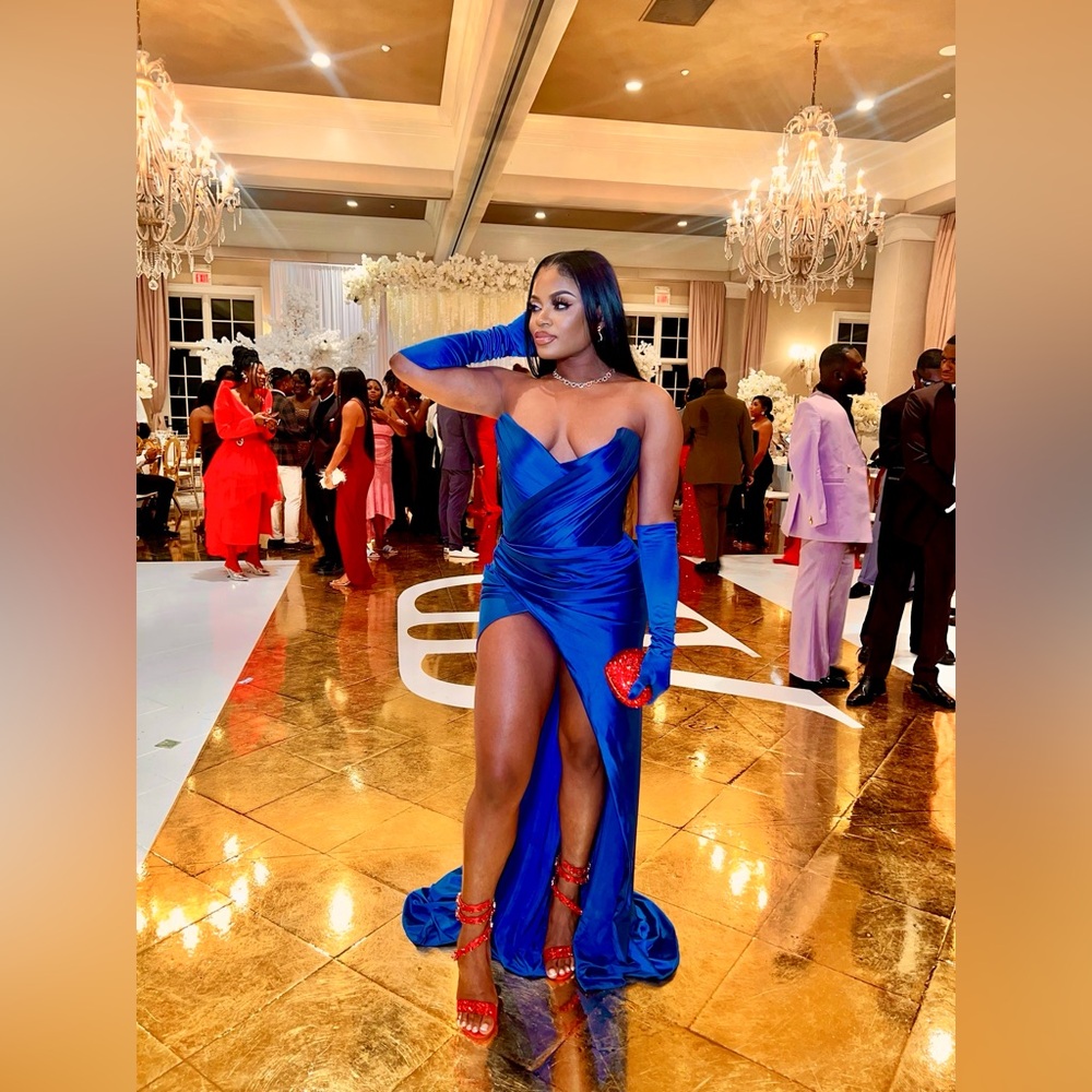 Royal Blue Gown